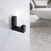 Gedotec Coat Hook Matt Black | Alpin | Vintage Coat