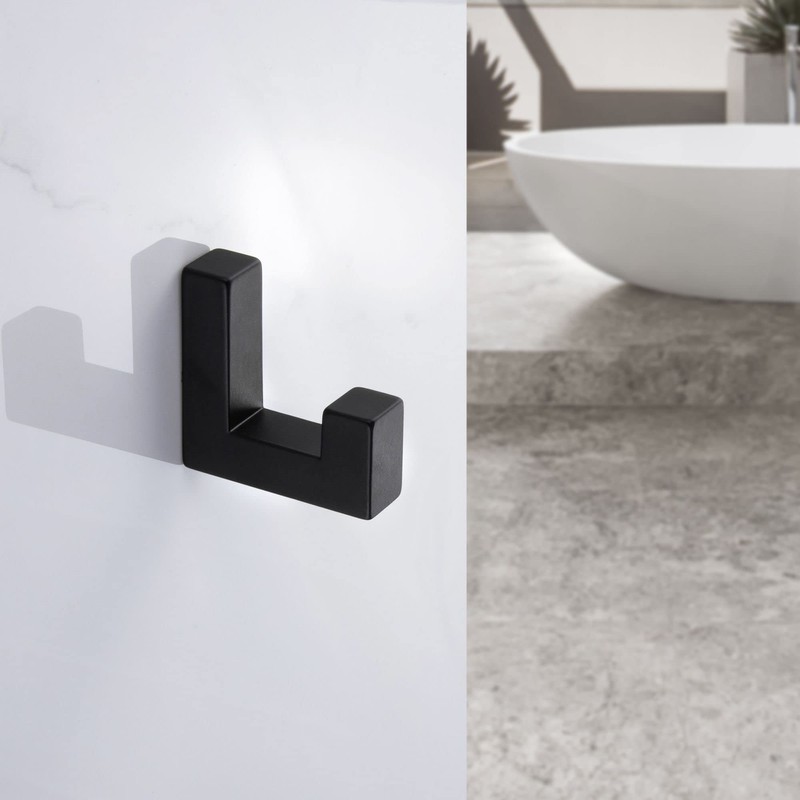 Gedotec Coat Hook Matt Black | Alpin | Vintage Coat