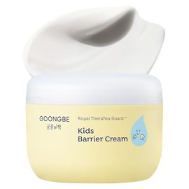 GOONGBE Kids Barrier Crema hidratante – Reparación de ceramida para piel seca, áspera y sensible – 1% de pantenol y cica, fórmula no pegajosa de absor