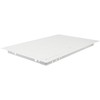 HVAC OV 10 x 16 Inch White Square Metal Plumbing