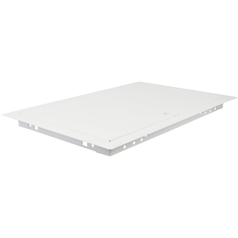HVAC OV 10 x 16 Inch White Square Metal Plumbing