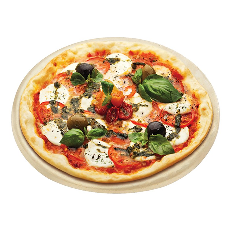 BBQ-Scout 8350 Primo Pizza Stone Natural 30 cm for Oval