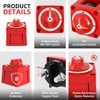 Battery Disconnect Switch 12V 48V Marine Battery Cut Off Switch
