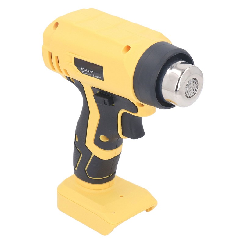 Heat Gun 360W Cordless Hot Air Gun 400℃ Quick Heating