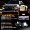 Par Luces De Matrícula Placa Para Ford F150~f550 1990-2014