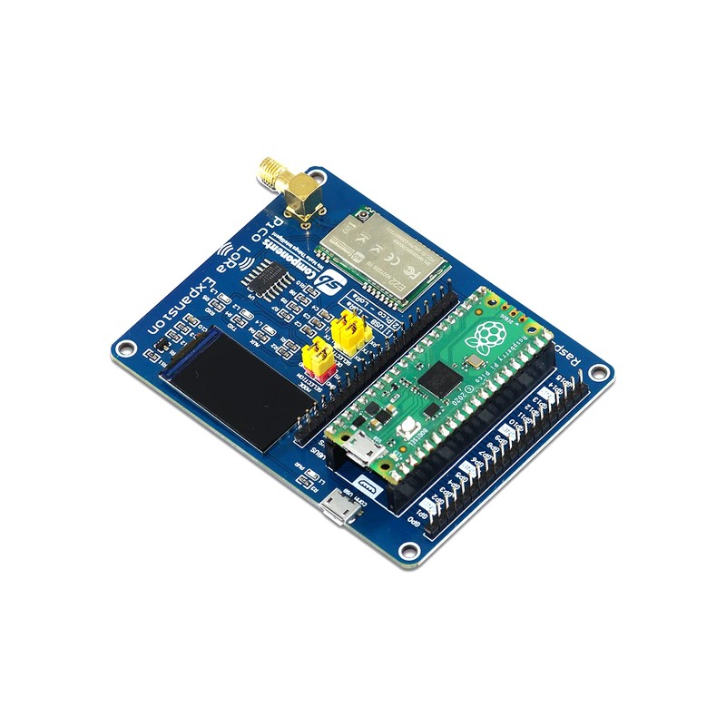 sb components LoRa Expansion Board for Raspberry Pi Pico with