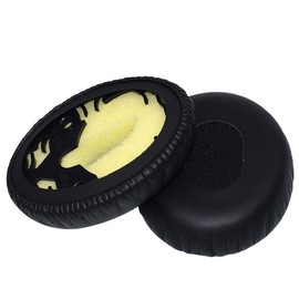 Alitutumao Replacement QC3 Ear Pads Headphones Earpads Memory Foam Ear Cushion Cups Compatible with Bose QuietComfort 3 On Ear Headphones (Black)