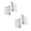 4-inch Double-Acting Spring Door Hinges, Heavy-Duty Ball-Bearing self-Closing Stainless Steel