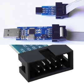 OTOTEC 4Pcs 10pin Zu 6pin ISP Programmer Adapter Kompatibel mit Atmel AVR Kompatibel mit Ard-uino