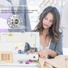thirei Sewing Machine Spool, Sewing Machine 25 Pieces Empty with