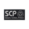 SCP Foundation Patch Special Containment Procedures Foundation Logo Embroidered Biker