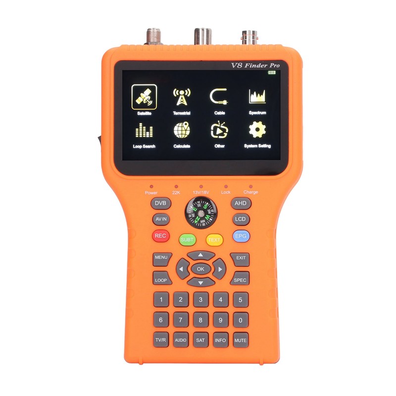 Satellite Finder V8 FINDER PRO2 FTA DVB S2 S2X Signal