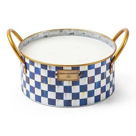 MacKenzie-Childs Royal Check Citronella Candle - Large