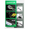 LLAVETOR Digital Torque Wrench 3/8 Drive, 2.2-44.3 ft-lbs,Inch Pounds Electric