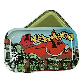 Nebraska Rolling Tray | Medium Metal (10.6" x 6.3")