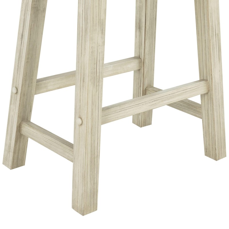 Boraam Sonoma Backless Saddle Counter Stool - Sawgrass Finish