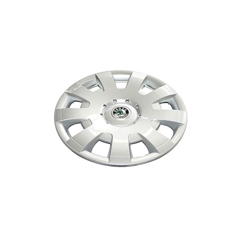 Skoda 3T0601147MHB Wheel Trim 16 Inch 7Jx16 Steel Rim Silver