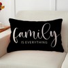 Home Quote Throw Pillow Cover Family is Everything Cushion Covers