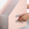 Storage Organizer for home organization and desk space-saving household accessory,