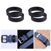 ANNEFIT Genuine Leather Watch Band Holder Wristwatch Belt Loop Keeper