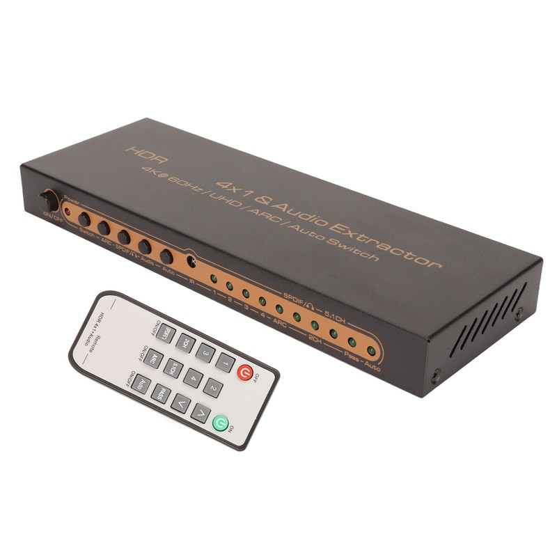 HDR HD Multimedia Interface Switcher Support 4K At 60Hz UHD