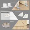 DIYHD 96" Ceiling Mount Bypass Pocket Sliding Hardware Raw Material