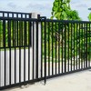 Sliding Gate Rollers Hardware Kit, Galvanized Steel Rolling Gate Wheels
