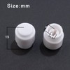 DIAO79NI 2pcs Plastic Guitar Barrel Switch Tip 3 Way Pickup