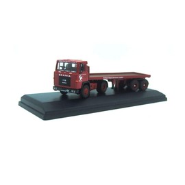 Oxford Diecast 76SC110002 Scania 110 Flatbed Trailer BRS