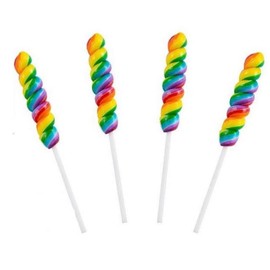 200pz Palitos para paleta de plástico 20cm blanco estriado brocheta cakepop