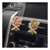 Dolores Kit Ambientador Auto Aire Flores Aromaterapia Difusor Coche