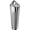 Silver Multifunctional Kitchen Stainless Steel Ginger Garlic Nutmeg Grater Nut
