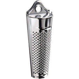 Silver Multifunctional Kitchen Stainless Steel Ginger Garlic Nutmeg Grater Nut Walnut Lemon Hand Planer Tool Lemon ZesterDurable and Professional Kitchen Tool Garlic Tools