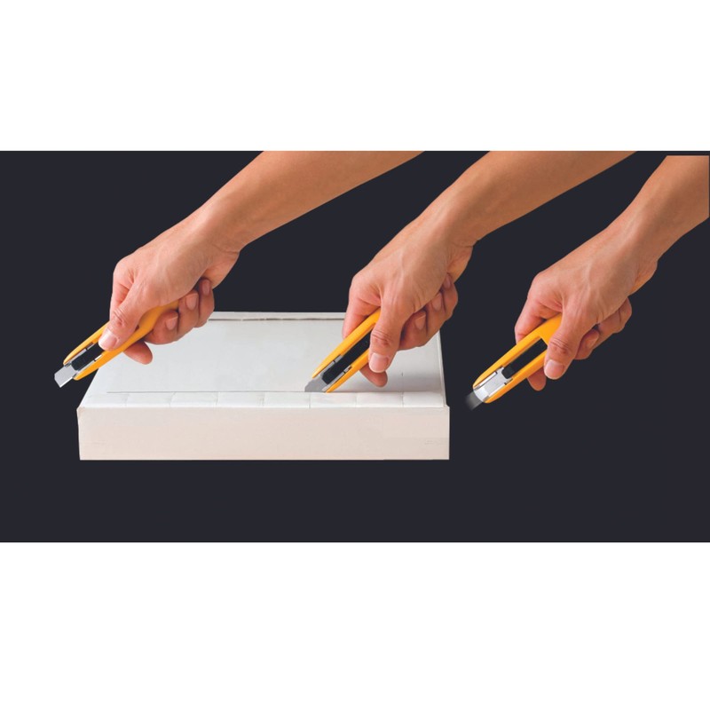 OLFA Self-Retracting Safety Utility Knife (SK-7) - Compact Multi-Purpose Semi-Auto