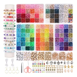 Banna Set Bricolaje De Cuentas Para Hacer Pulseras 10000+ Unidadeskit Para Hacer Pulseras Cuentas Pulseras, Kit De Cuentas, Letras Para Pulsera Cuentas Para Hacer Pulseras Y Collares