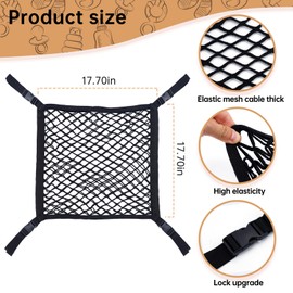 XGKHOM Toddler Tower Safety Net, Toddler Learning Tower Safety Net for Enhanced Safety and Convenience, Double Layer Design with Storage Function, Ideal for Kids Kitchen Play and Learning Activities