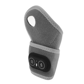 Bonbela Heated Wrist Support Brace for Tendonitis & Carpal Tunnel. Reduces Pain. 3 Heating Temperatures, 3 Massage Modes, Vibration