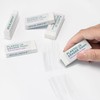 EULANT EULANT Radiergummi Weich 10 Stück,Weiß 2B Plastik Radiergummi Radierer