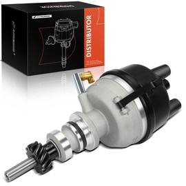 A-Premium Tractor Distributor with Cap and Rotor Compatible with Ford New Holland 500, 501, 600, 601, 700, 701, 800, 801, 900, 901, 2000-4000 4 Cylinder
