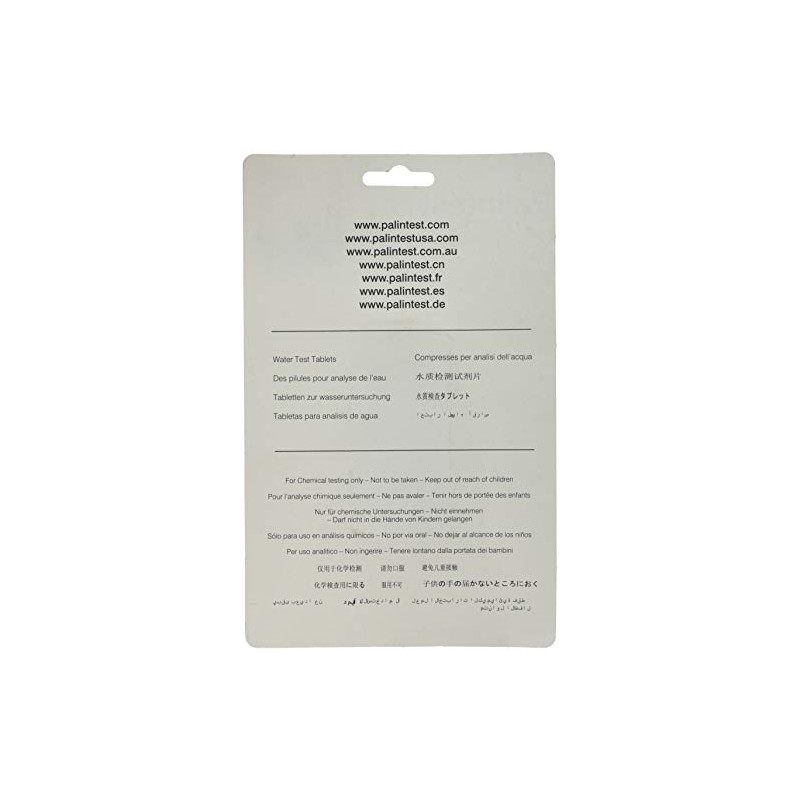 Palintest DPD No.1 Rapid Dissolve Chlorine Test Tablets - per