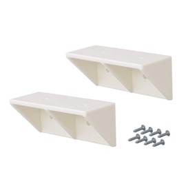 Heian Shindoh Industrial LABRICO DXO-52 DIY Storage Parts Shelf Support, Shelf Holder, Off-White, Pack of 2