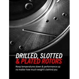 Power Stop AR85103XPR Front Evolution Drilled & Slotted Rotor Pair