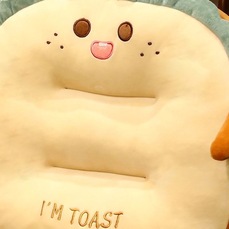 Bread Cushion PP Cotton Breathable Skin Friendly Stuffed Home Pillow