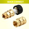 ENNSOO Pressure Washer Quick Connect Fittings, Washer Adapter Set, Set