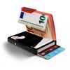 MONDRAGHI® Slim Wallet with Money Clip Original Leather Credit Card