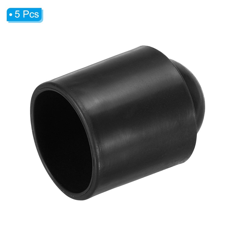 PATIKIL Pool Cue Protective Cover, 5Pcs Rubber Pool Cues End