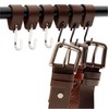 Brute Strength - S Hook with Leather Loop - Brown