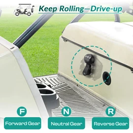 Drive-up 48V Club Car DS Forward Reverse Switch, Club Car Forward Reverse Switch Assembly with Handle and Micro Switch for Club Car DS 1996-Up Golf Carts, OEM 101753005 1012987