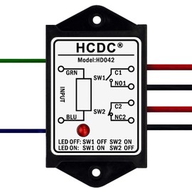 DPST 1NO 1NC 8 Amp Power Relay Module (AC 110V/115V/120V)
