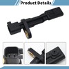 Zreneyfex 52125003AB ABS Wheel Speed Sensor, Rear Left/Right ABS Sensor